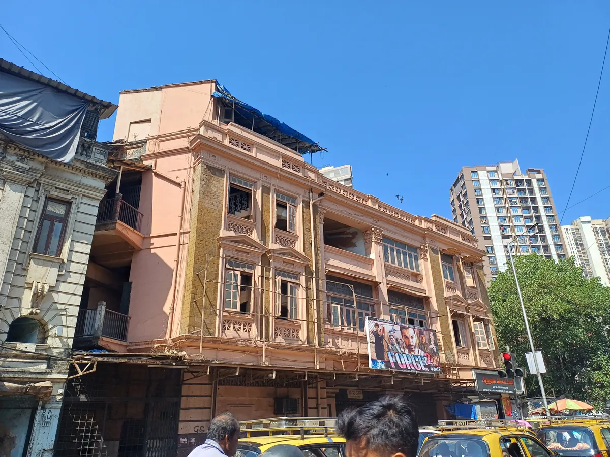Alfred Talkies, the old Ripon Theatre near Falkland Road and Grant Road, Mumbai
